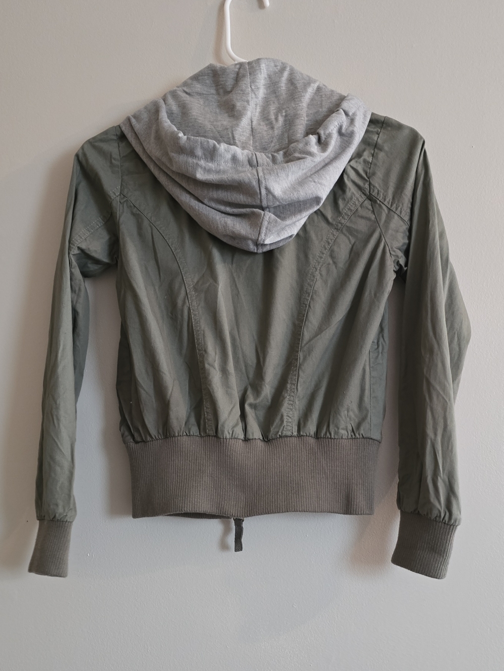Caslon Olive Hooded Utility Jacket - Picture 4 of 11